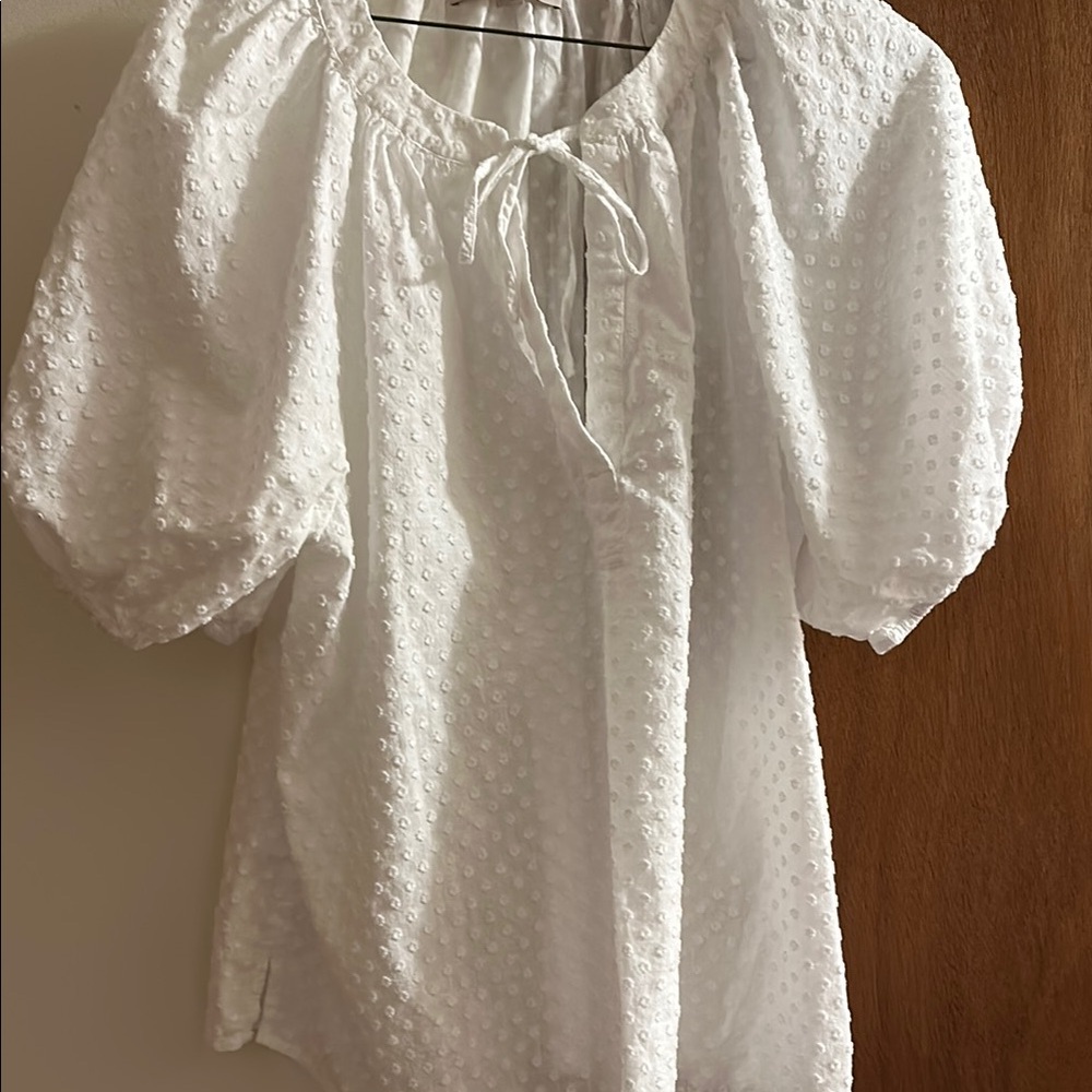 Loft Raised Dot Blouse